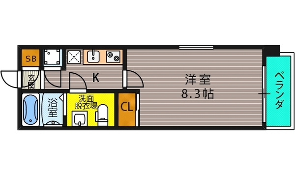 【間取り】 | セレブザドリーム都島内代