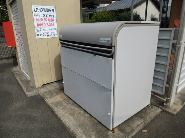 倉敷市酒津のアパートのその他共用部分|敷地内専用ゴミステーション