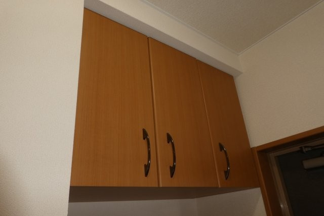 アベニール弐番館の玄関|シューズボックス上