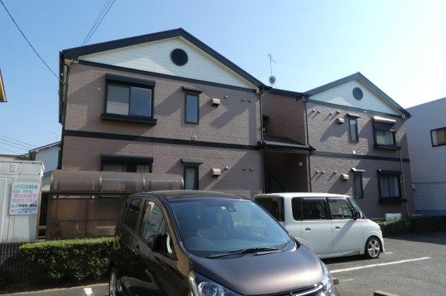 倉敷市堀南のアパートの外観