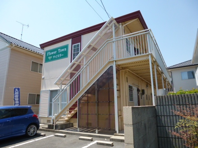 倉敷市宮前のアパートの外観