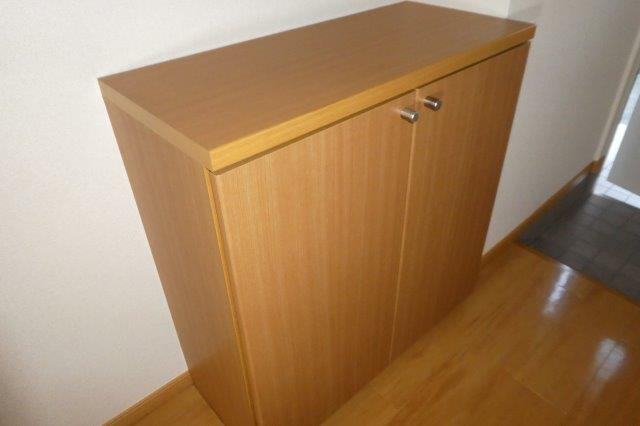 ソレイユKの内装|シューズボックス