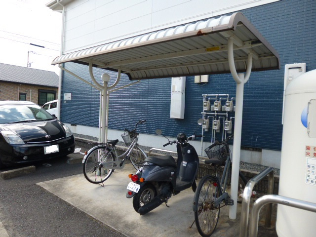 倉敷市川入のアパートのその他共用部分|駐輪場
