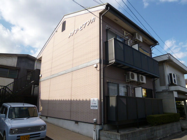 倉敷市日ノ出町２丁目のアパートの外観