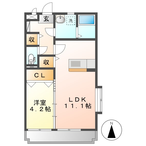 ユーミー総社駅南の間取り