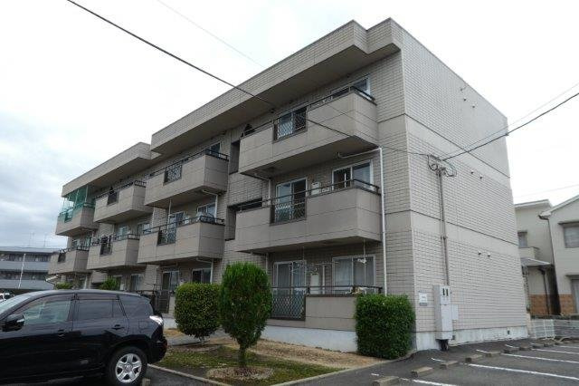 岡山市南区箕島の賃貸マンションの外観