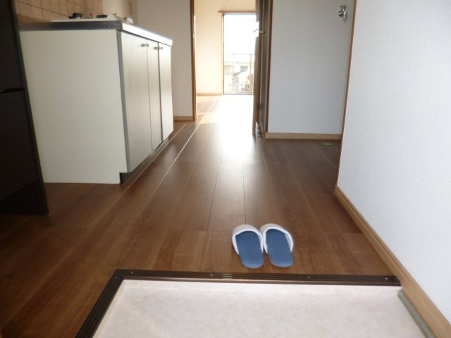 サンハイツたなかの玄関