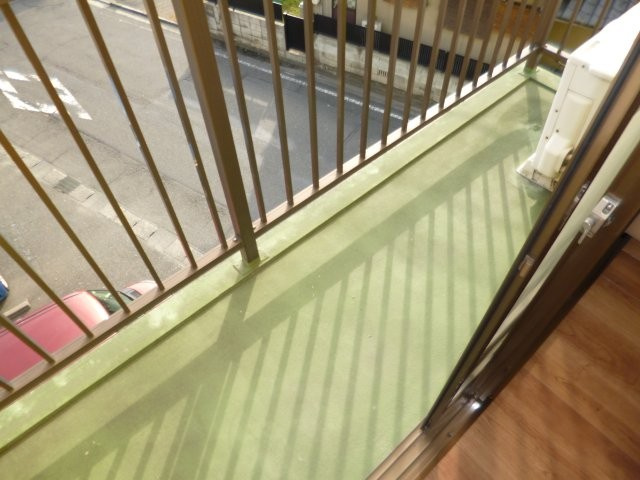 サンハイツたなかのバルコニー