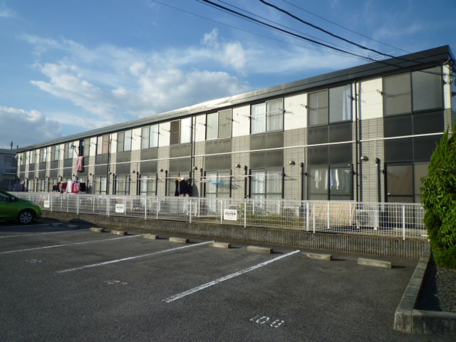 倉敷市宮前のアパートの外観