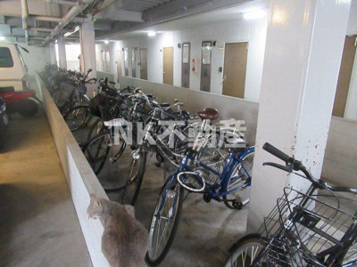 【その他共用部分】 | PALMIZIO花園Ⅰ（河内花園賃貸） | 駐輪場です