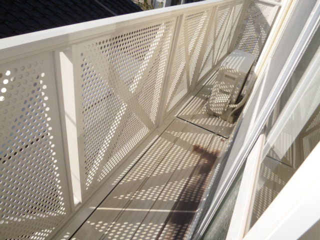 フレグランス大島Ａのバルコニー