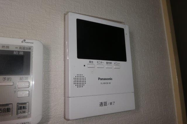 グリーンハイツ塩津　メゾネットのセキュリティ|ＴＶインターホン