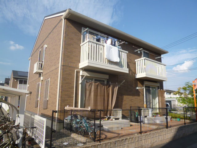 倉敷市川入のテラスの外観