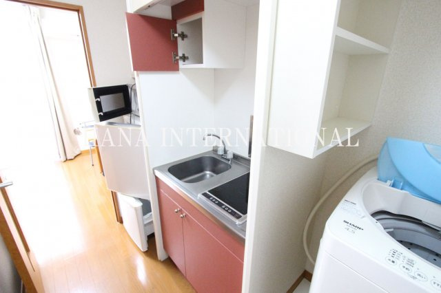 レオパレスさくらブリッサⅡのキッチン