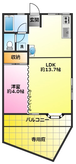 キクラス元住吉の間取り|床は無垢材を使用しています♪
