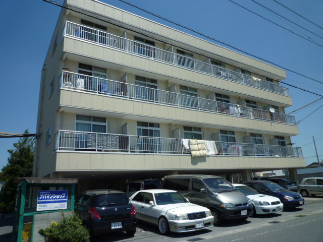 倉敷市下庄の賃貸マンションの外観