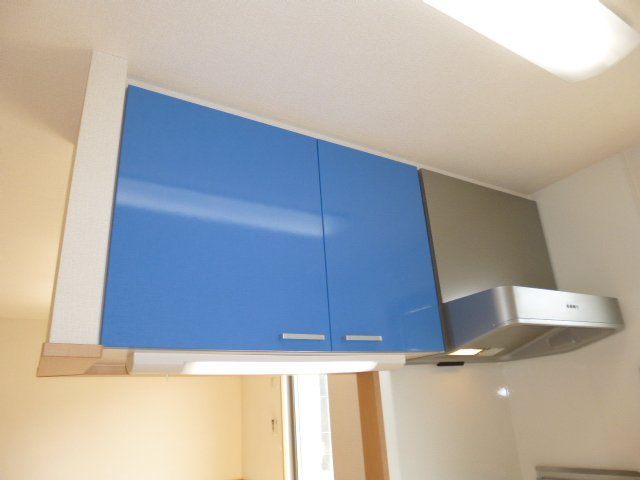 セジュール２１　Ｃのキッチン|キッチン上収納