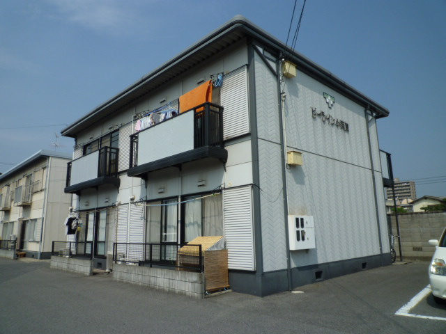 倉敷市堀南のアパートの外観