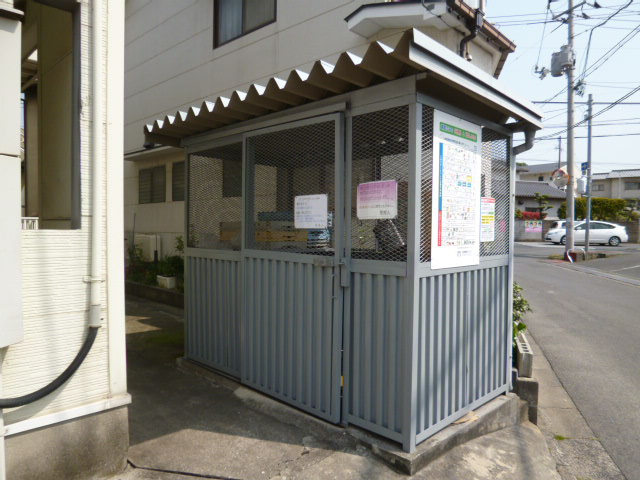 倉敷市中庄のアパートのその他共用部分|敷地内ゴミＳＴ（当番なし）