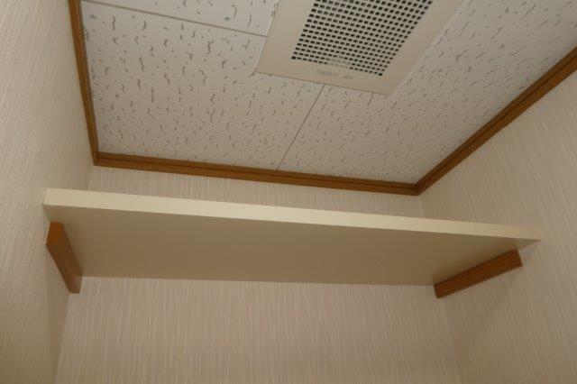 クレールコートⅡのトイレ|トイレ棚