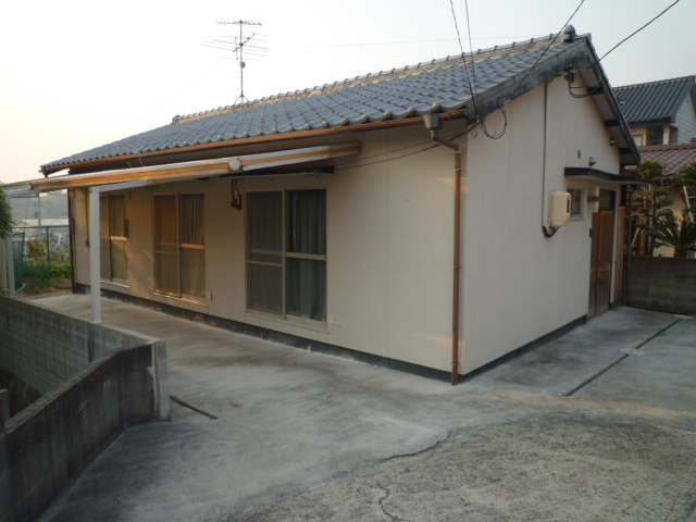 倉敷市中庄の一戸建ての外観