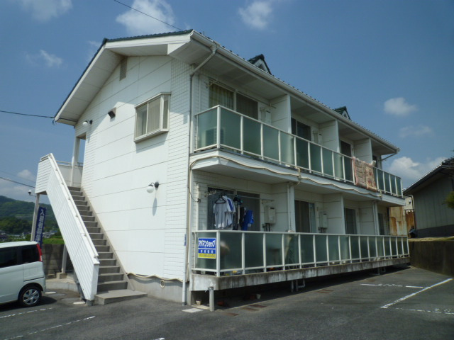 倉敷市西尾のアパートの外観