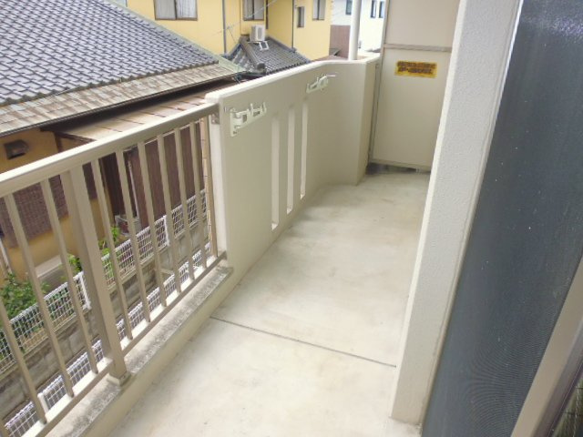 アプランドルⅣのバルコニー