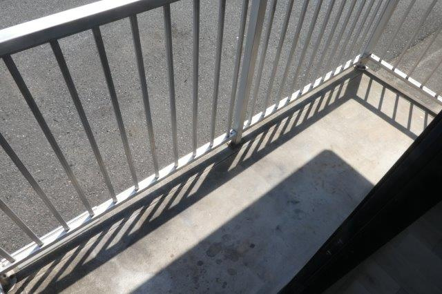 ドミール新田のバルコニー