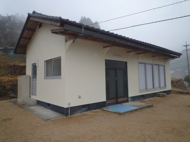 加賀郡吉備中央町豊野の一戸建ての外観