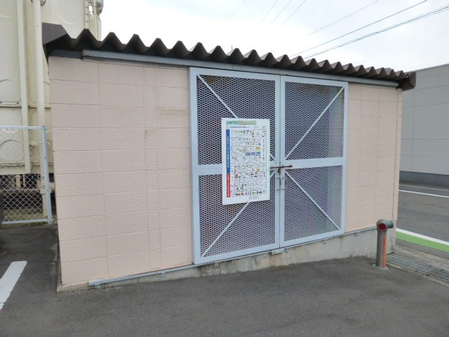 倉敷市老松町３丁目の賃貸マンションのその他共用部分|敷地内ゴミＳＴ