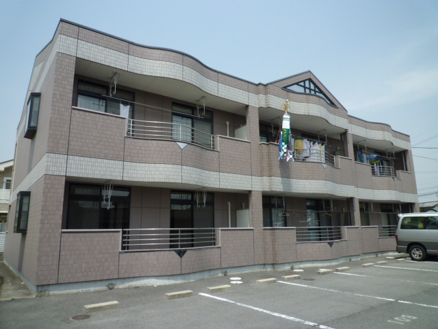 倉敷市安江のアパートの外観