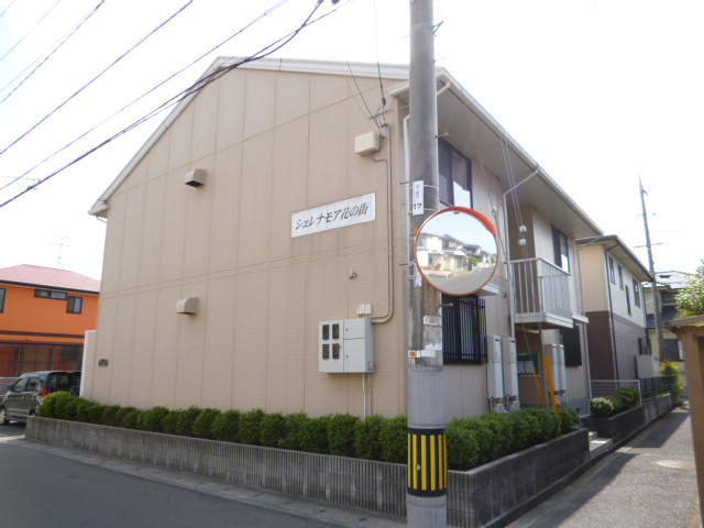 倉敷市宮前のアパートの外観