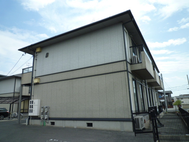 倉敷市川入のアパートの外観