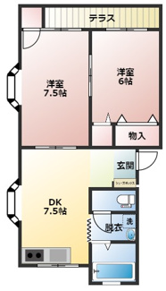 【間取り】 | パストラル大崎