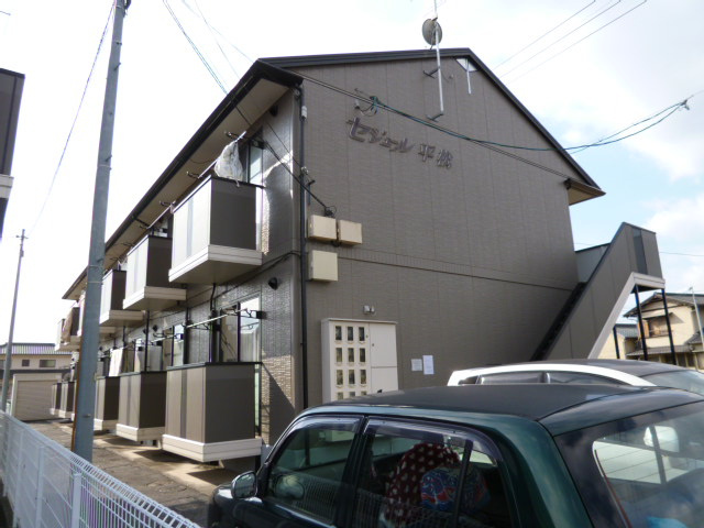 倉敷市酒津のアパートの外観