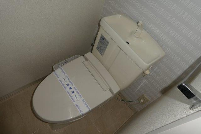 カーサつぼいＢのトイレ|ウォシュレット