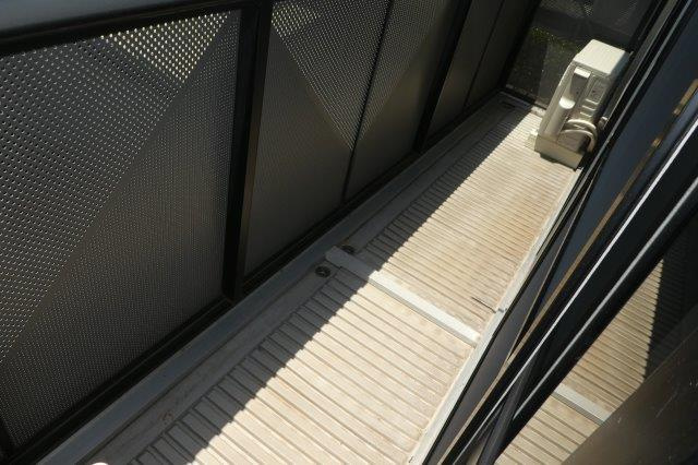 カーサつぼいＢのバルコニー