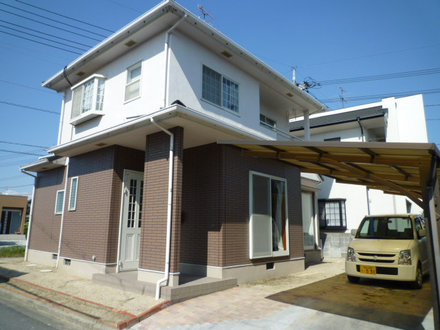 倉敷市帯高の一戸建ての外観