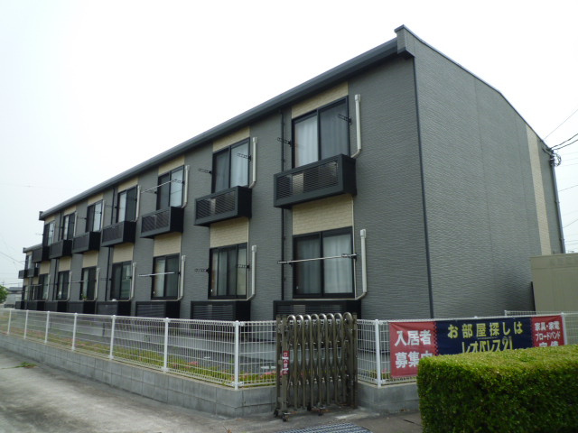 倉敷市青江のアパートの外観