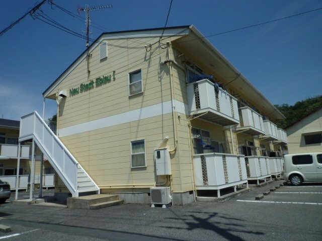 倉敷市児島下の町６丁目のアパートの外観