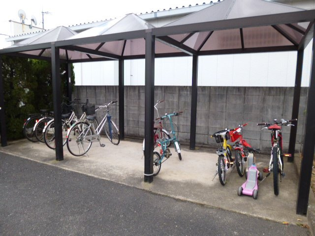 サンビレッジブライトＢのその他共用部分|駐輪場