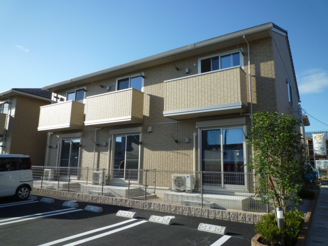 倉敷市大内のアパートの外観