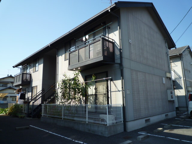 倉敷市青江のアパートの外観