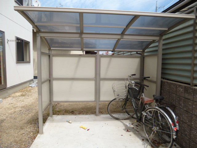 倉敷市上東の一戸建てのその他共用部分|自転車置き場