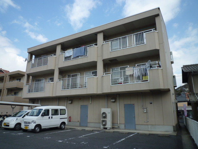 倉敷市羽島の賃貸マンションの外観