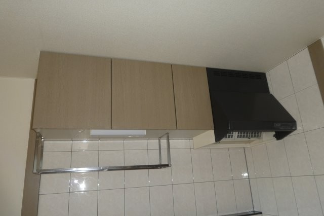 ヴィーブルピアのキッチン|キッチン上収納