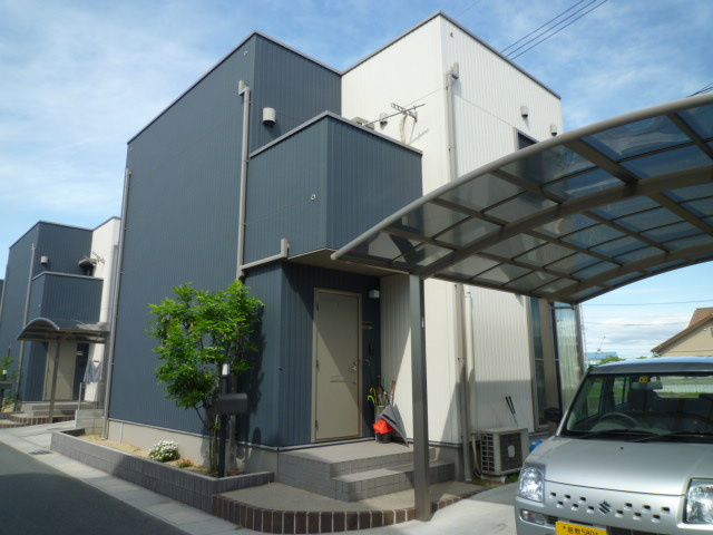 倉敷市片島町の一戸建ての外観