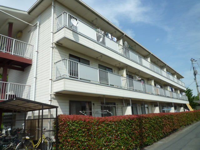 倉敷市藤戸町天城のアパートの外観