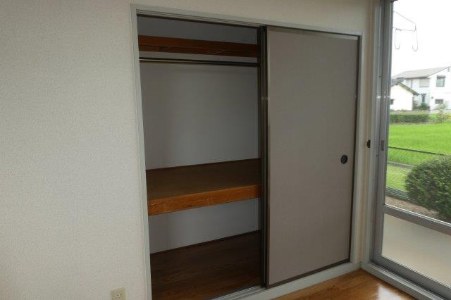 倉敷市新田のアパートの収納
