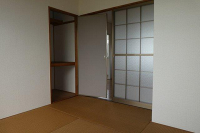 【寝室】 | ハイツ宏陽 | 和室（パルプ畳）